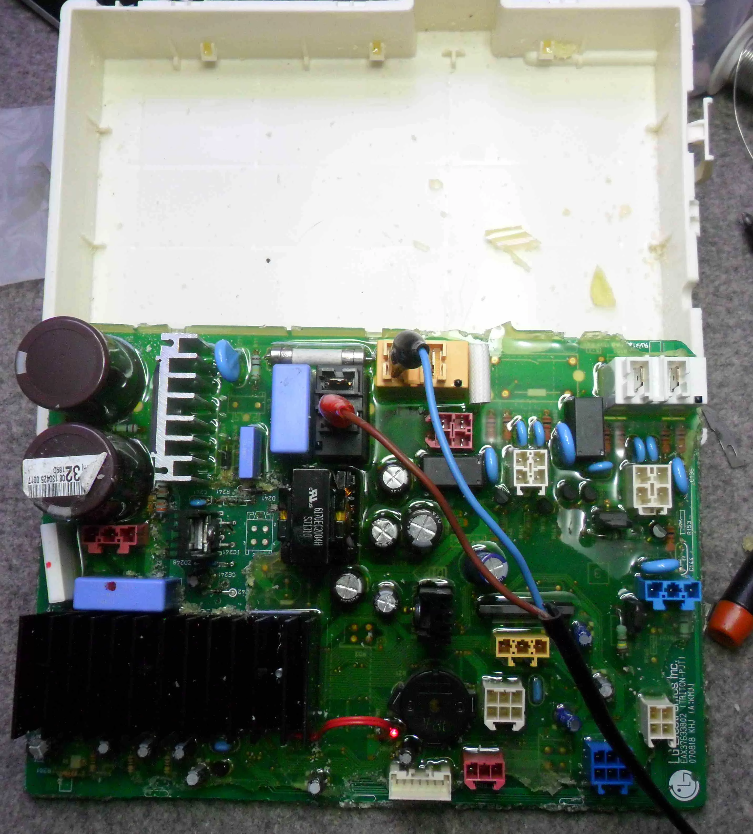 Reparación de tarjetas electrónicas de lavadoras Santiago